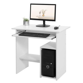 Mesa para Ordenador ORNELA en Madera color Blanco
