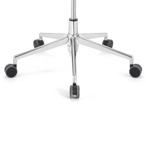 Silla de Oficina ANIBAL BASE PRO PIEL en negro