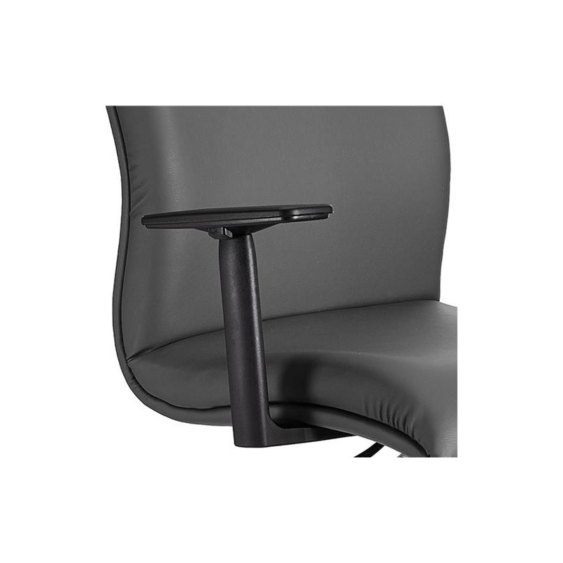 Silla de Oficina ANIBAL BASE PRO PIEL en negro