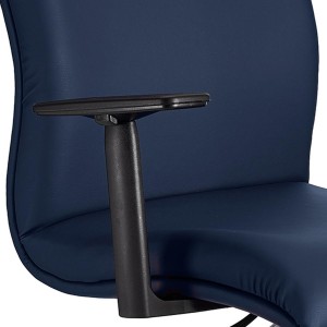 Silla de Oficina ANIBAL BASE PRO PIEL en negro