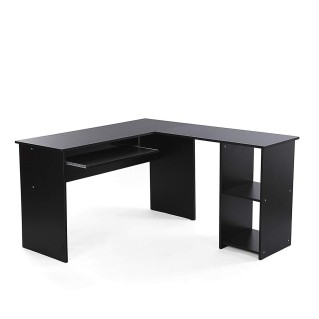 Mesa para Ordenador CLOE en madera color negro