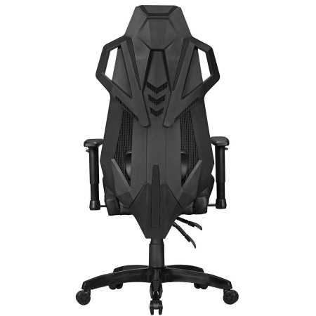 Silla Gaming GAMEPAK en Piel y Malla color Negro