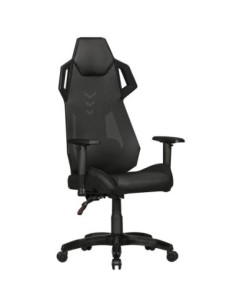 Silla de oficina VISTO TELA con asiento acolchado, en gris 2