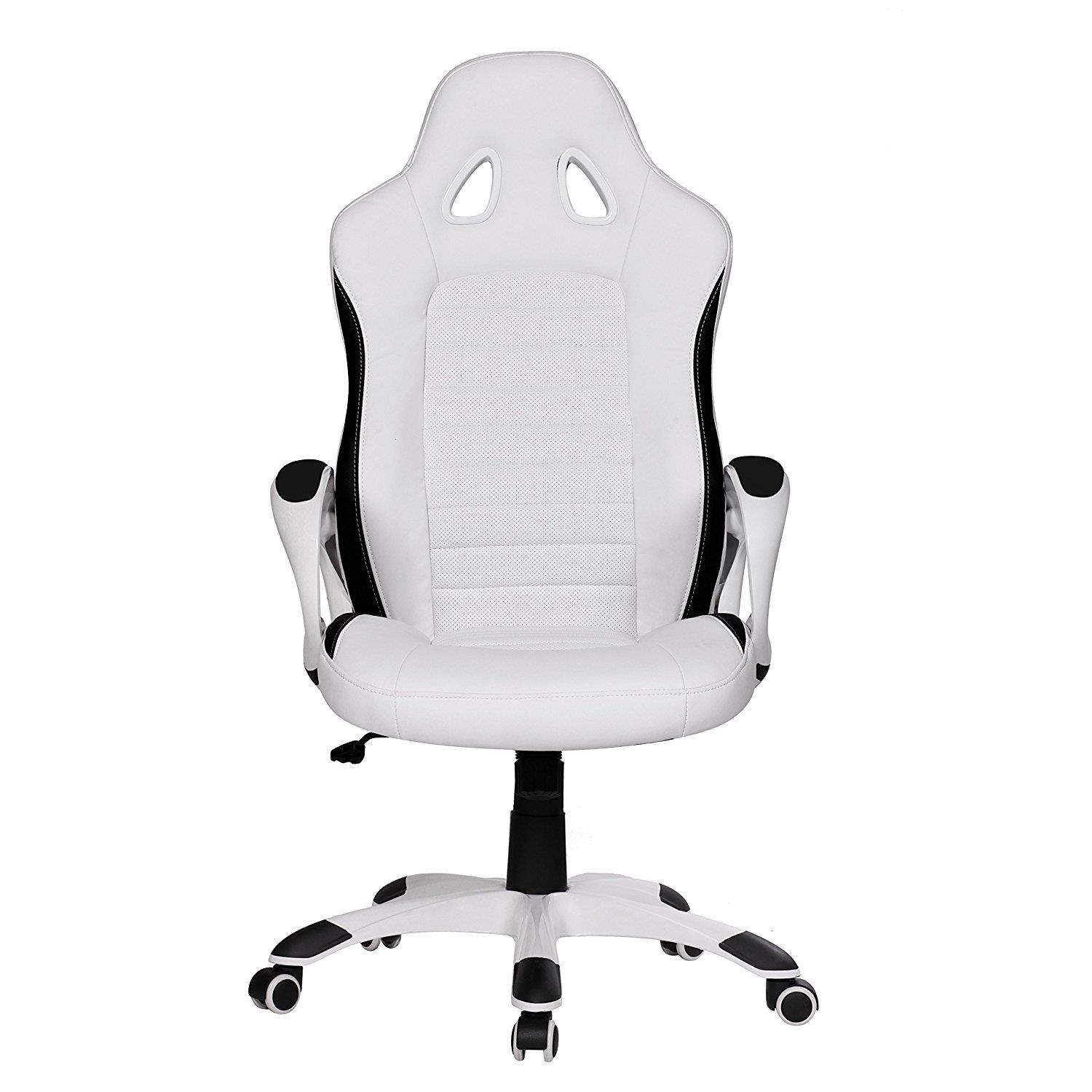 Silla Gaming MUSAKU, Diseño Exclusivo con Costuras, Gran Calidad, Piel Negra