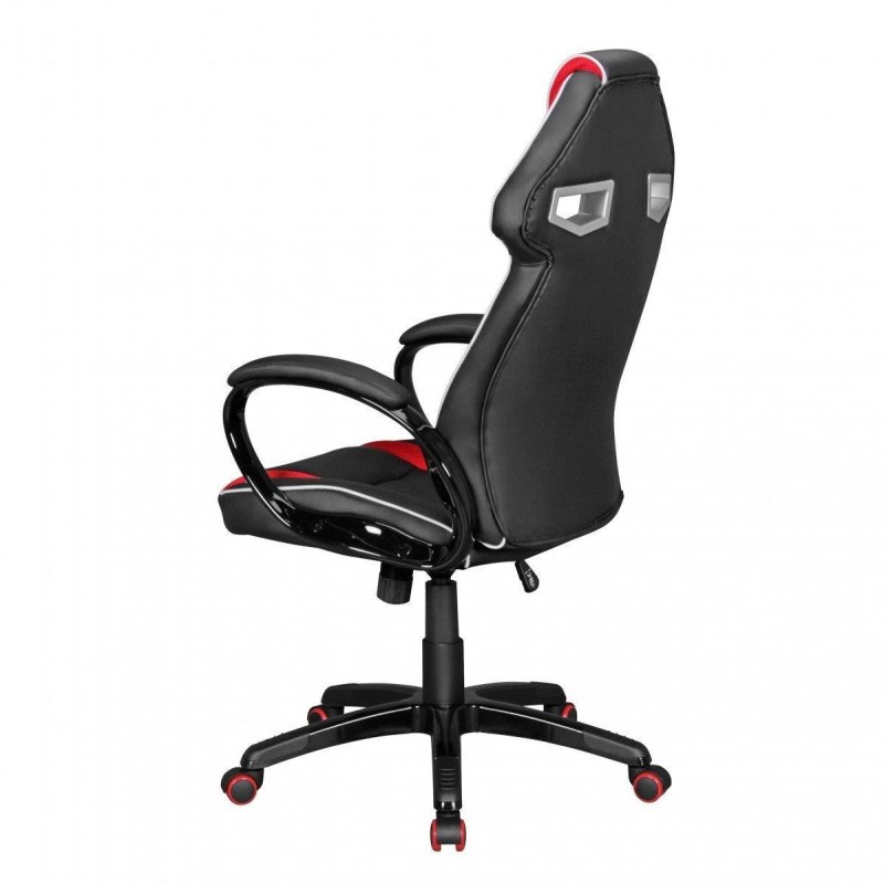 Silla de Oficina WIND PRO, diseño gaming, en negro y rojo