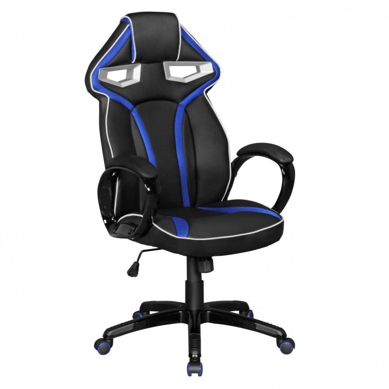 Silla de Oficina WIND PRO, diseño gaming, en negro y rojo