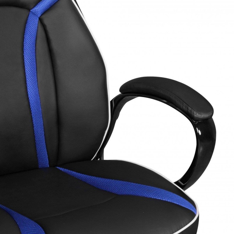 Silla de Oficina WIND PRO, diseño gaming, en negro y rojo