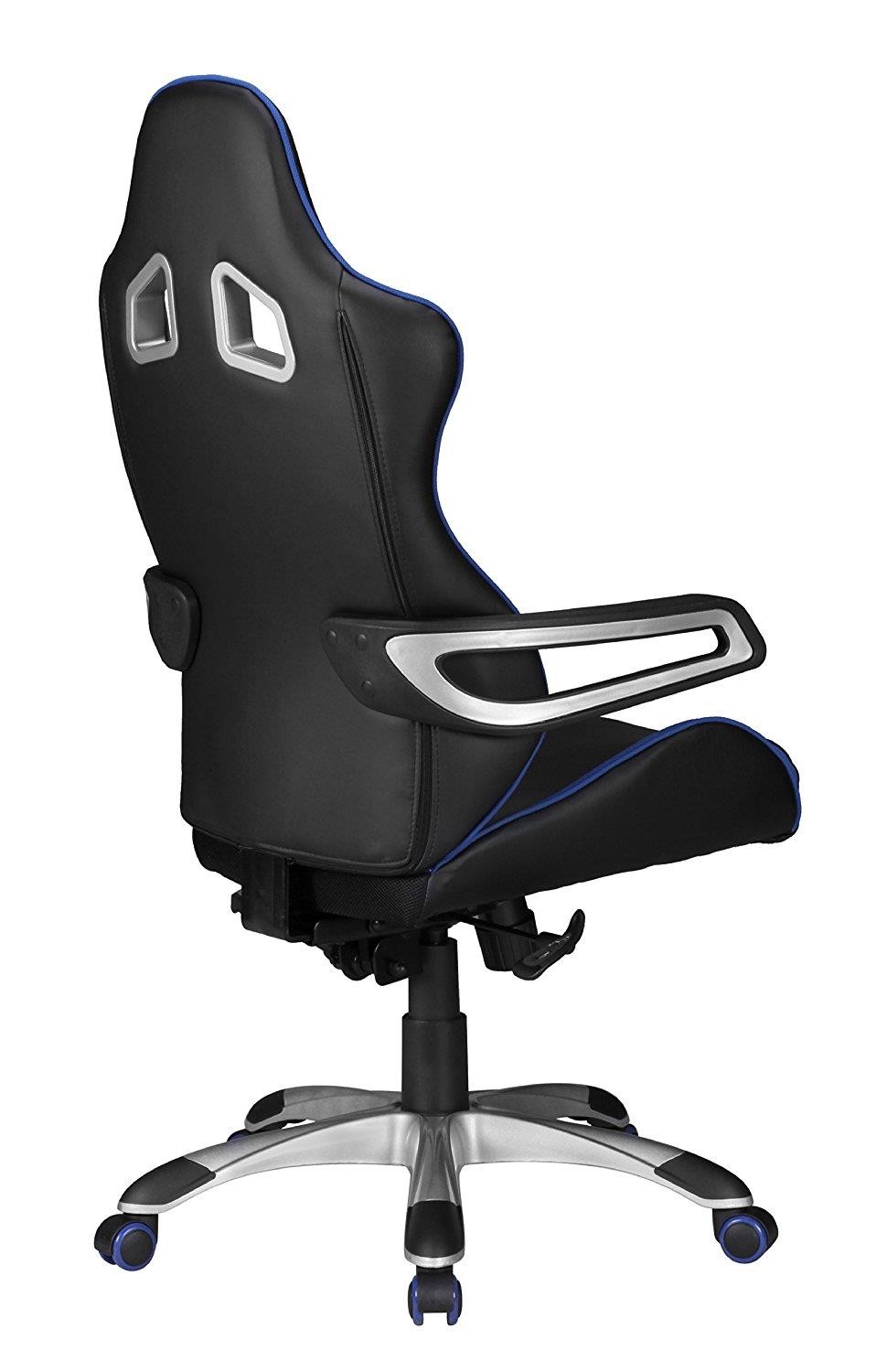 Silla Gaming GUBEN, Diseño Deportivo muy Moderno, Uso Profesional, En Tela color Rojo y Negro