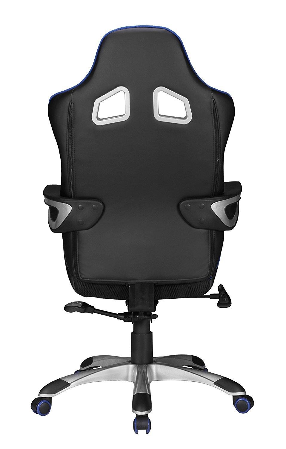 Silla Gaming GUBEN, Diseño Deportivo muy Moderno, Uso Profesional, En Tela color Rojo y Negro