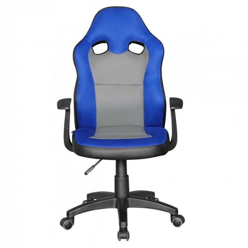 Silla Para Niños GUBENY, diseño deportivo, gris y verde