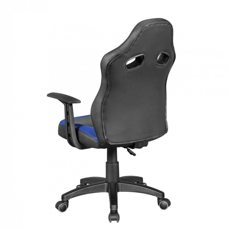 Silla Para Niños GUBENY, diseño deportivo, gris y verde