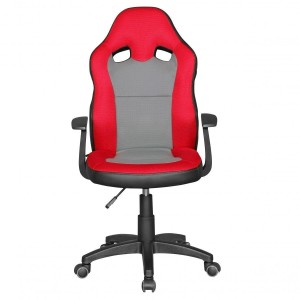 Silla Para Niños GUBENY, diseño deportivo, gris y verde