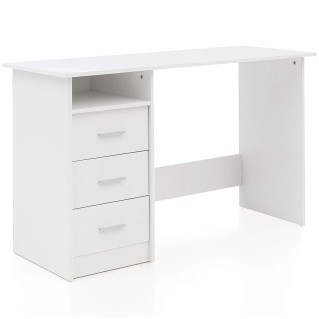 Mesa de Ordenador DALIA en Madera color Blanco