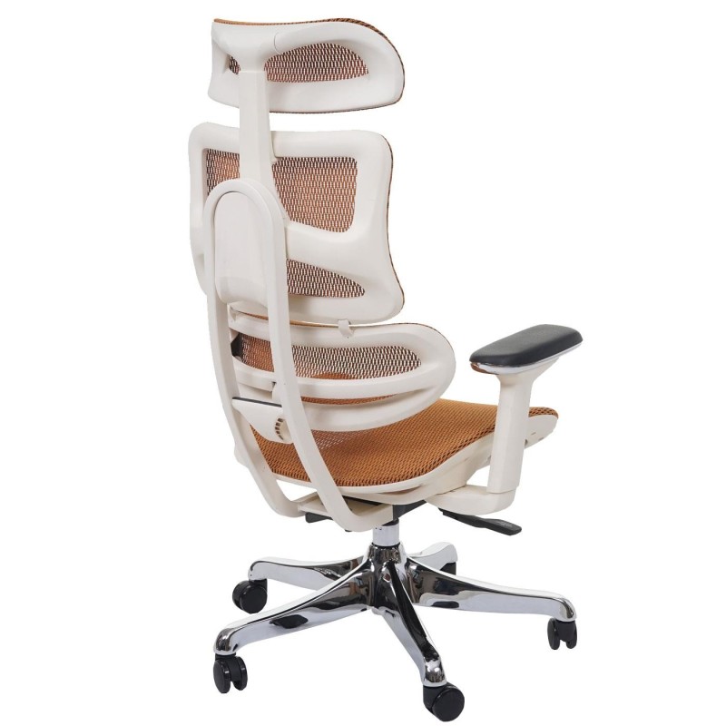Silla Ergonómica MINERVA, Totalmente Ajustable, ISO 9001, En Malla color Negro