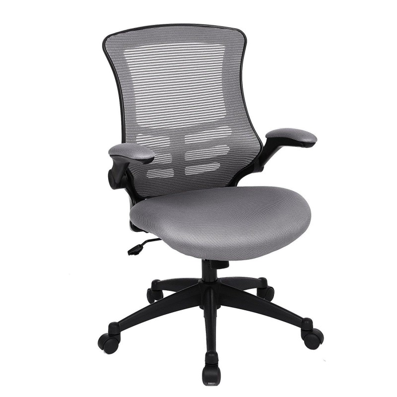 Silla de oficina URDAX en malla transpirable color negro