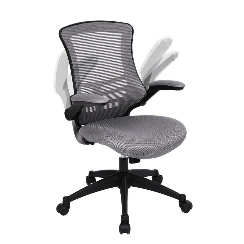 Silla de oficina URDAX en malla transpirable color negro