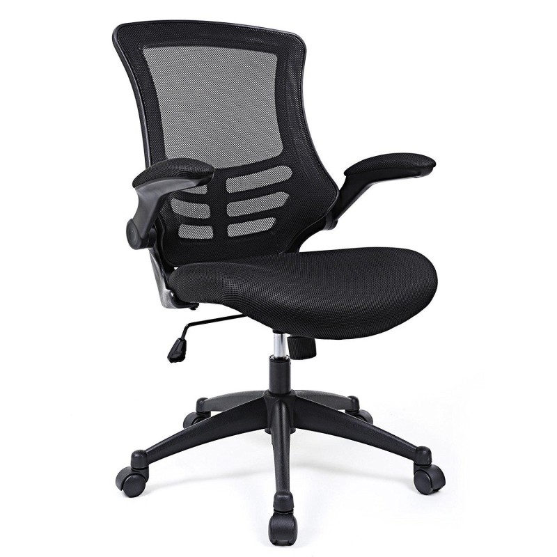 Silla de oficina URDAX en malla transpirable color negro