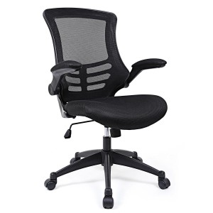 Silla de oficina URDAX en malla transpirable color negro