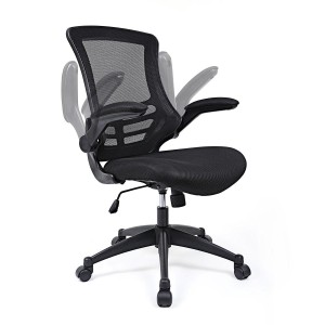 Silla de oficina URDAX en malla transpirable color negro