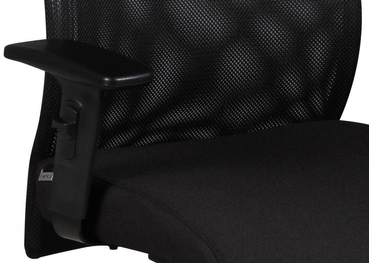 Silla Ergonómica PICSON, Brazos Ajustables, Mecanismo Sincronizado, en Malla Transpirable color Negro