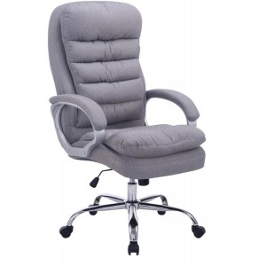 Sillón de Oficina ACUÑA TELA, hasta 160 kg, en negro