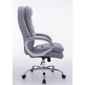 Sillón de Oficina ACUÑA TELA, hasta 160 kg, en negro