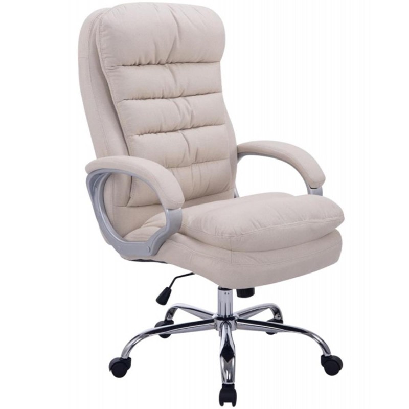 Sillón de Oficina ACUÑA TELA, hasta 160 kg, en negro