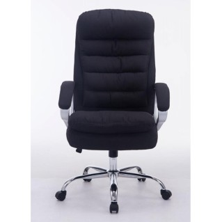 Sillón de Oficina ACUÑA TELA, hasta 160 kg, en negro 2