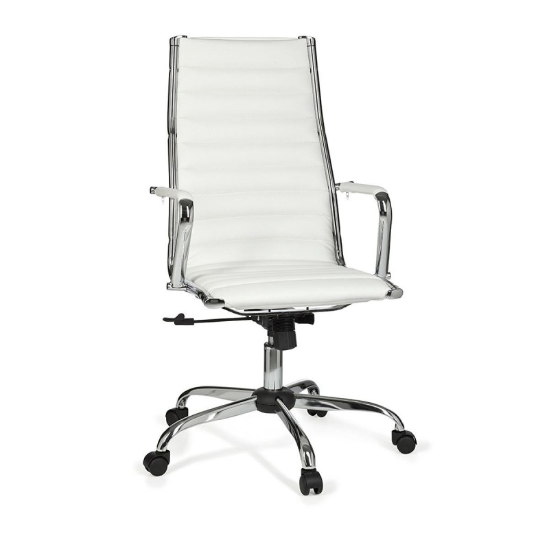 Silla de Diseño MENGEN, Piel color negro