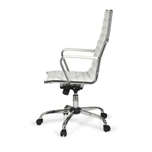 Silla de Diseño MENGEN, Piel color negro