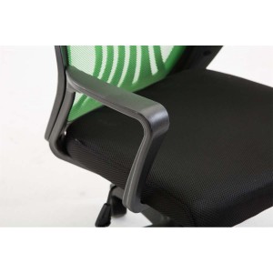 Silla de Oficina CLIVEN, soporte lumbar, en negro