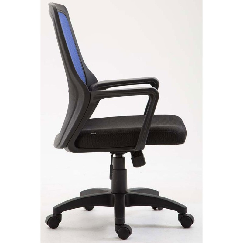 Silla de Oficina CLIVEN, soporte lumbar, en negro