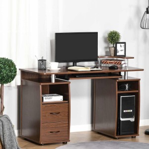 Mesa de ordenador GRISO en madera color negro
