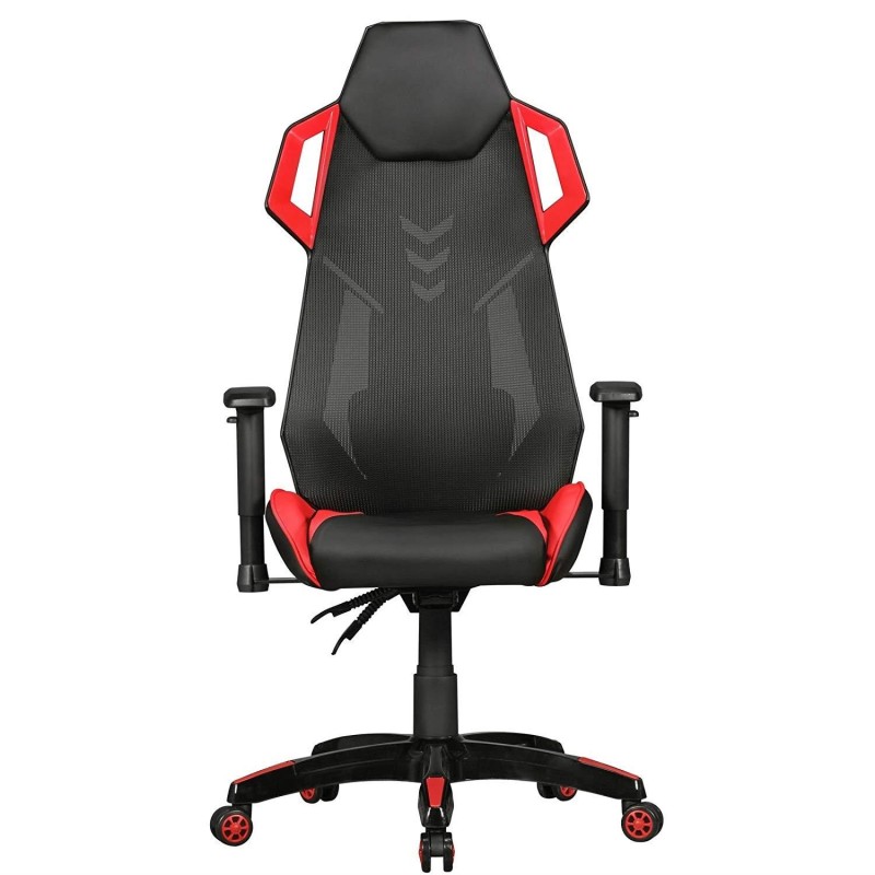 Silla Gaming GAMEPAK en Piel y Malla color Negro