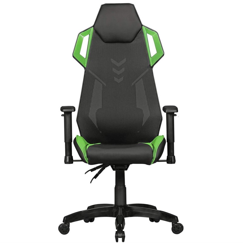 Silla Gaming GAMEPAK en Piel y Malla color Negro