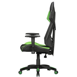 Silla Gaming GAMEPAK en Piel y Malla color Negro