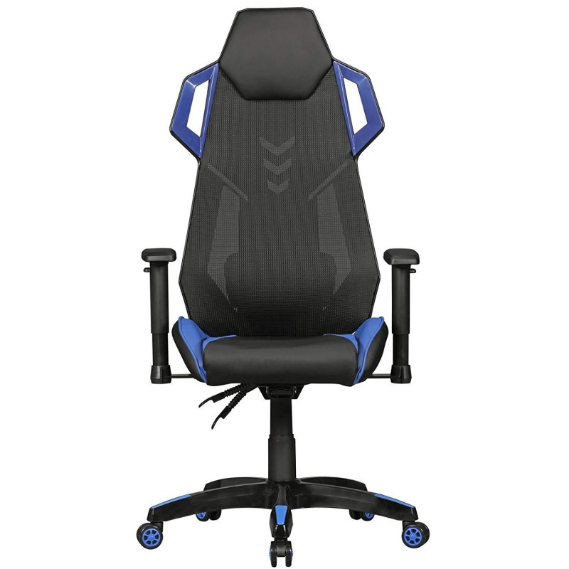 Silla Gaming GAMEPAK en Piel y Malla color Negro