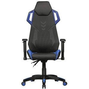 Silla Gaming GAMEPAK en Piel y Malla color Negro