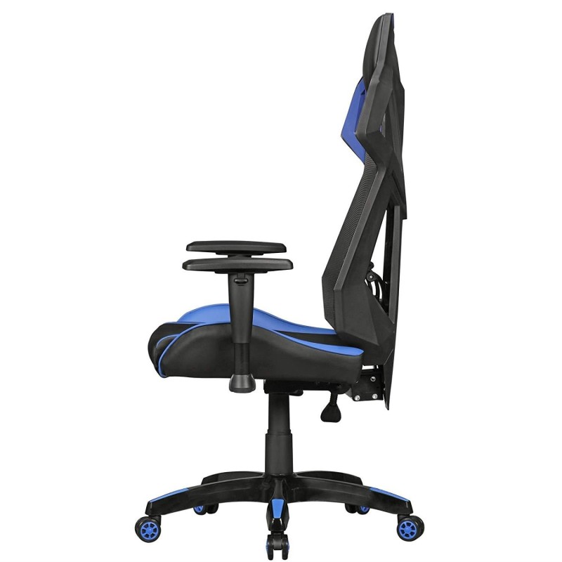 Silla Gaming GAMEPAK en Piel y Malla color Negro