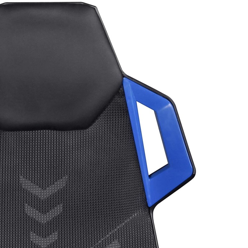 Silla Gaming GAMEPAK en Piel y Malla color Negro