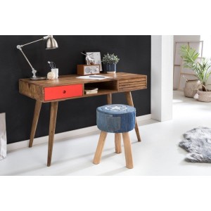 Mesa de Escritorio REPANG, superficie en madera, 117x60x75 cm