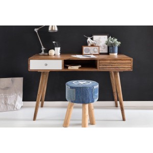 Mesa de Escritorio REPANG, superficie en madera, 117x60x75 cm