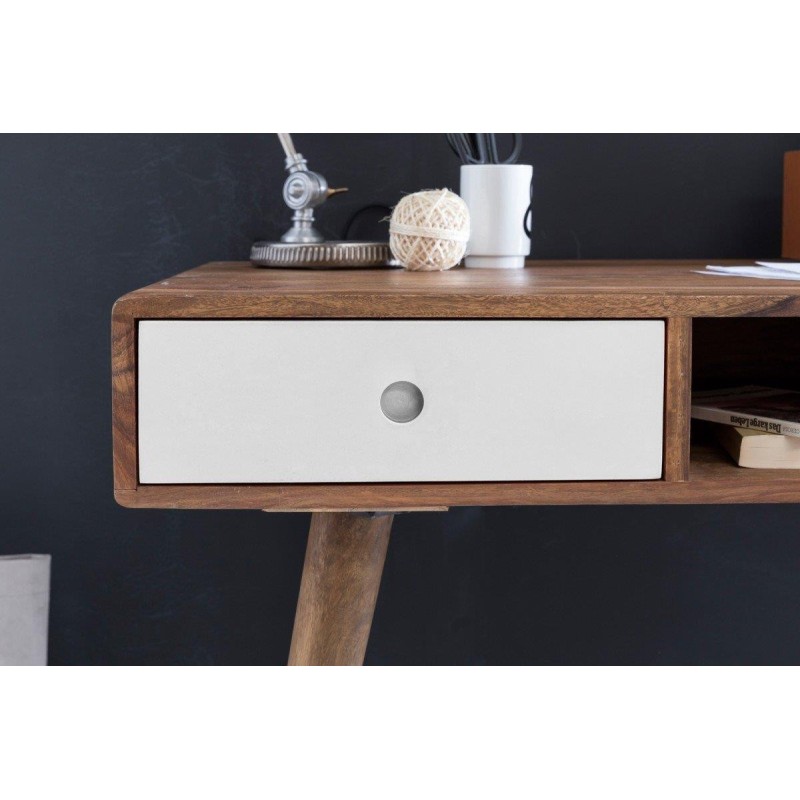 Mesa de Escritorio REPANG, superficie en madera, 117x60x75 cm