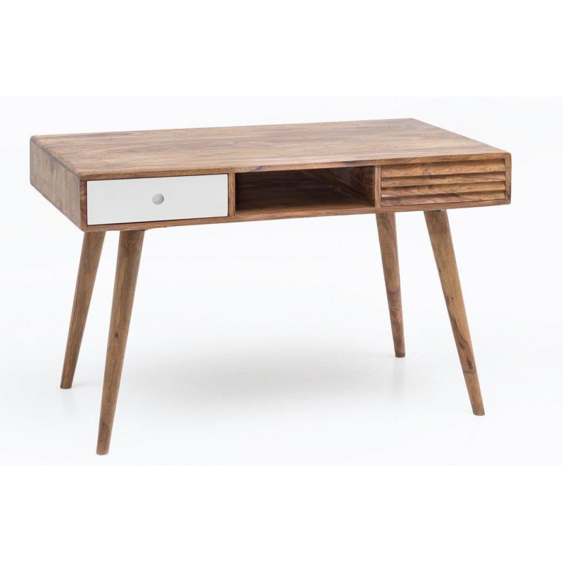 Mesa de Escritorio REPANG, superficie en madera, 117x60x75 cm