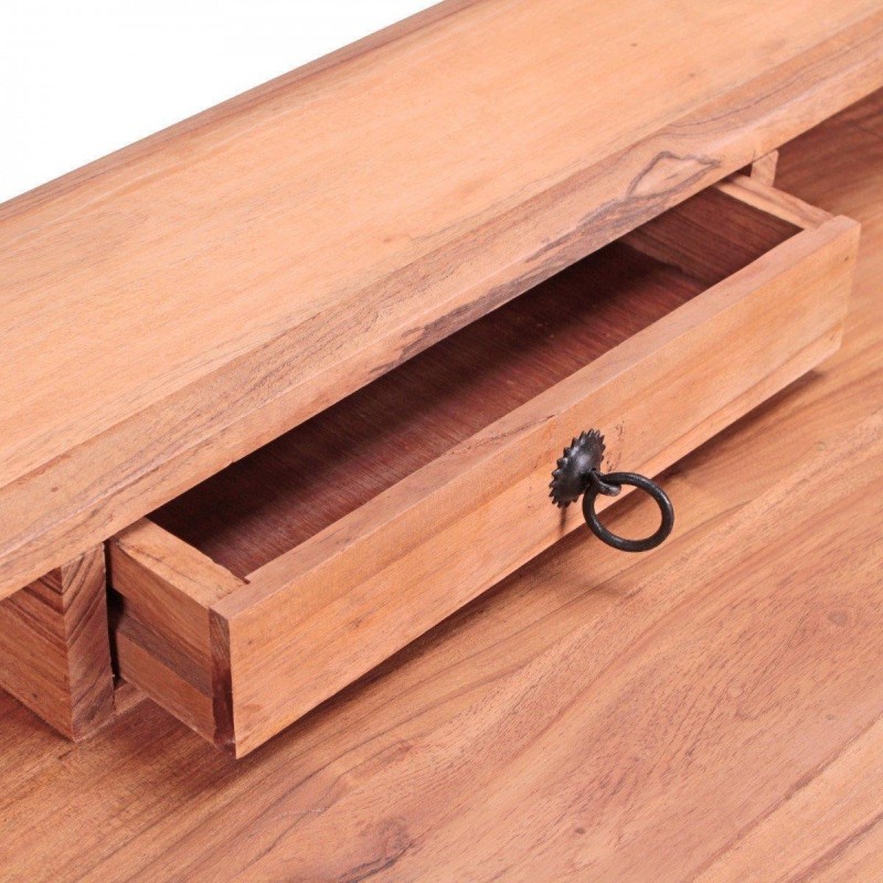Mesa de Escritorio BOJAN en madera maciza de acacia