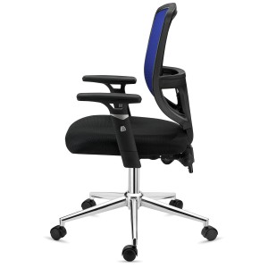 Silla de Oficina DINAMIC, robusta y ajustable, negro