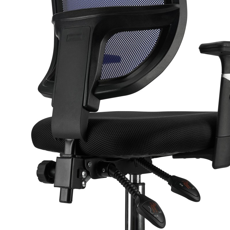Silla de Oficina DINAMIC, robusta y ajustable, negro
