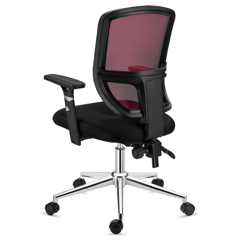 Silla de Oficina DINAMIC, robusta y ajustable, negro
