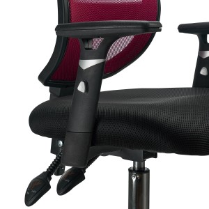 Silla de Oficina DINAMIC, robusta y ajustable, negro