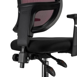Silla de Oficina DINAMIC, robusta y ajustable, negro